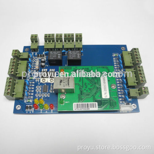 High quality Wiegand TCP IP Smart 2 door networking function access controller board PY-2000